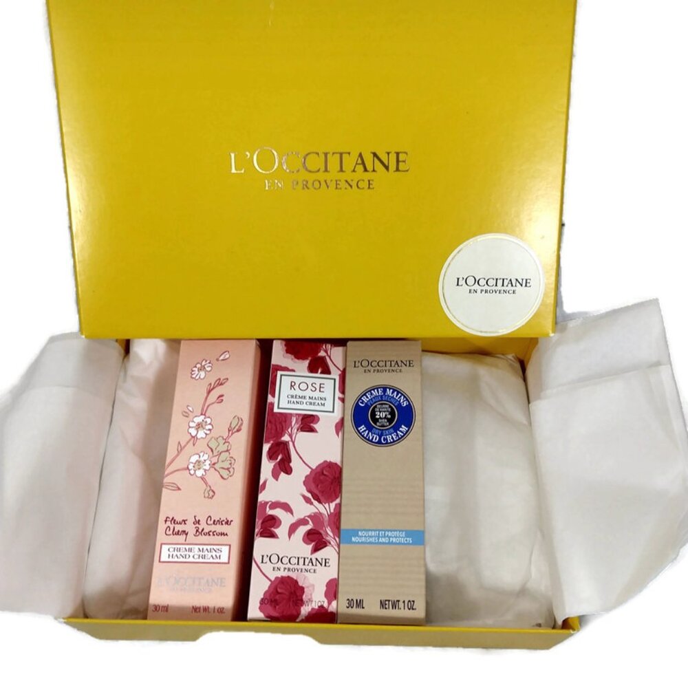 L’Occitane Summer Hand Cream Collection 30ML X 3 NIB